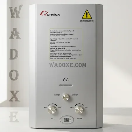 Chauffe-eau à gaz automatique 6 L - ORVICA