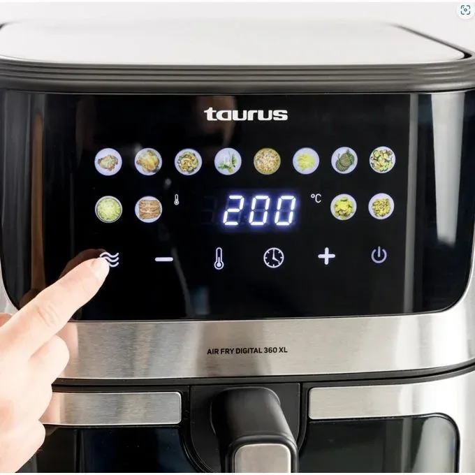 Friteuse à air Air Fry Digital 360 XL 8 L + technologie 360 Heat - TAURUS