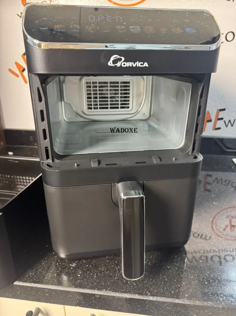 Friteuse à air double panier 12 L + 10 programmes - ORVICA