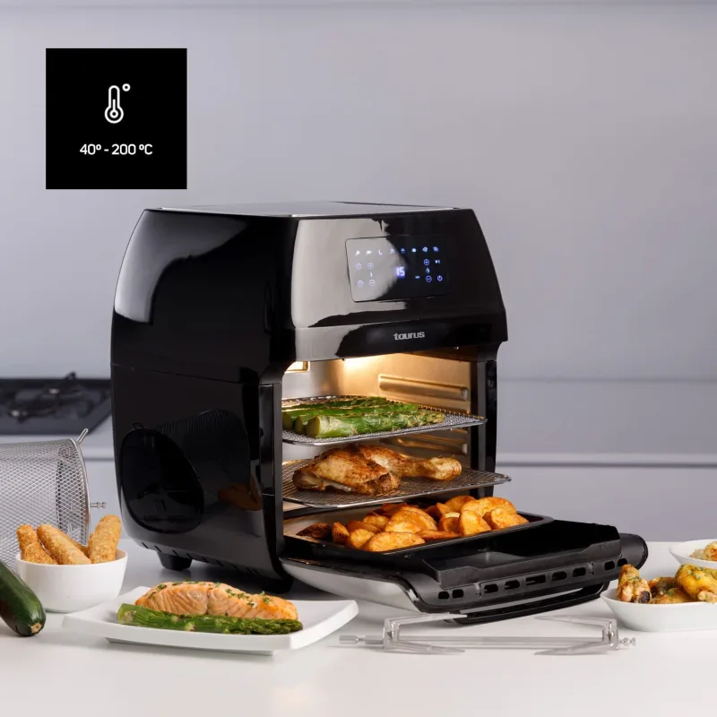 Friteuse à air sans huile 12 L, 8 programmes - TAURUS