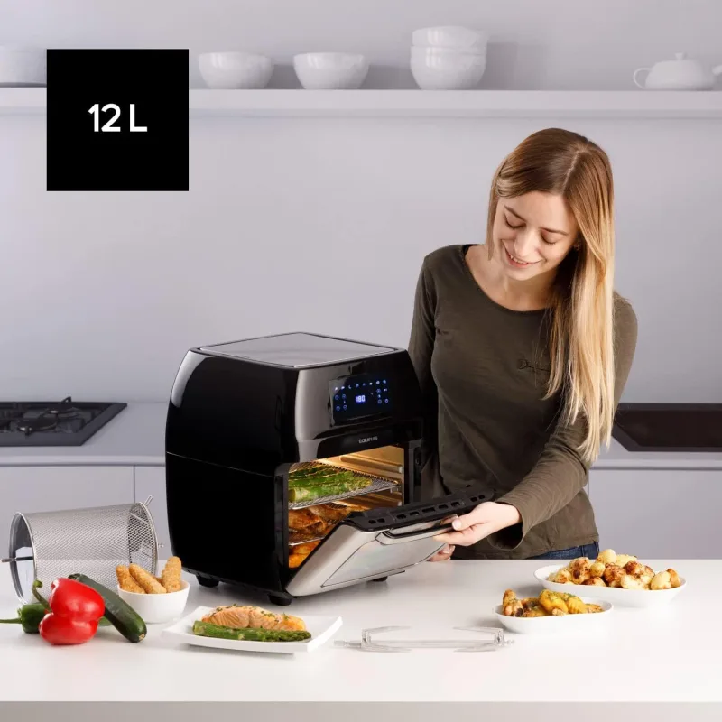 Friteuse à air sans huile 12 L, 8 programmes - TAURUS