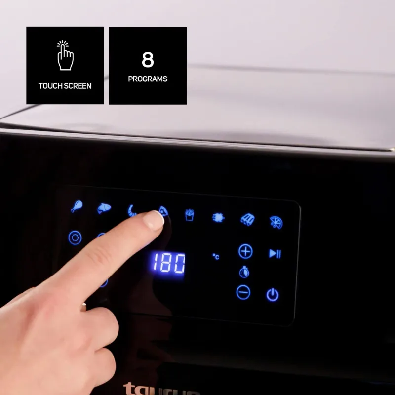 Friteuse à air sans huile 12 L, 8 programmes - TAURUS