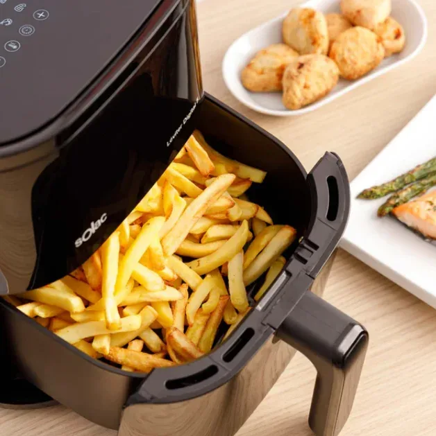 Friteuse à air sans huile 5 L, 12 programmes - garantie 2 ans - SOLAC