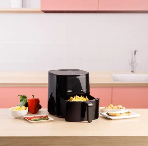 Friteuse à air sans huile 5 L, 12 programmes - garantie 2 ans - SOLAC