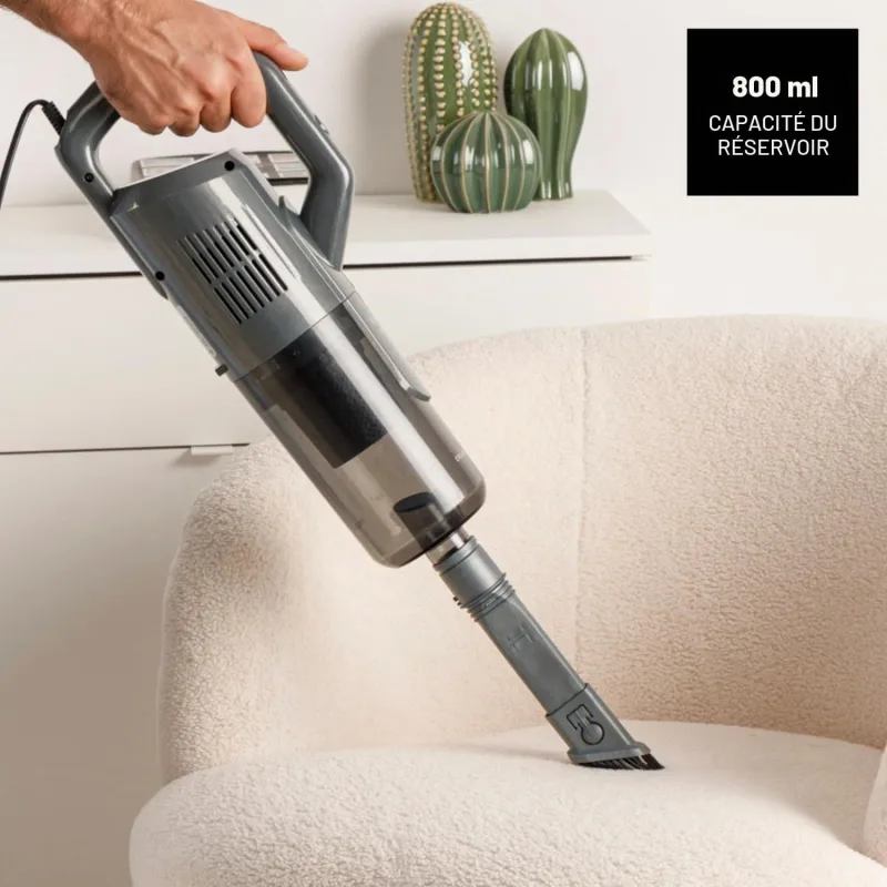 Aspirateur balai Homeland Infinity 600 W, aspiration 16 kPa, filtre HEPA - TAURUS