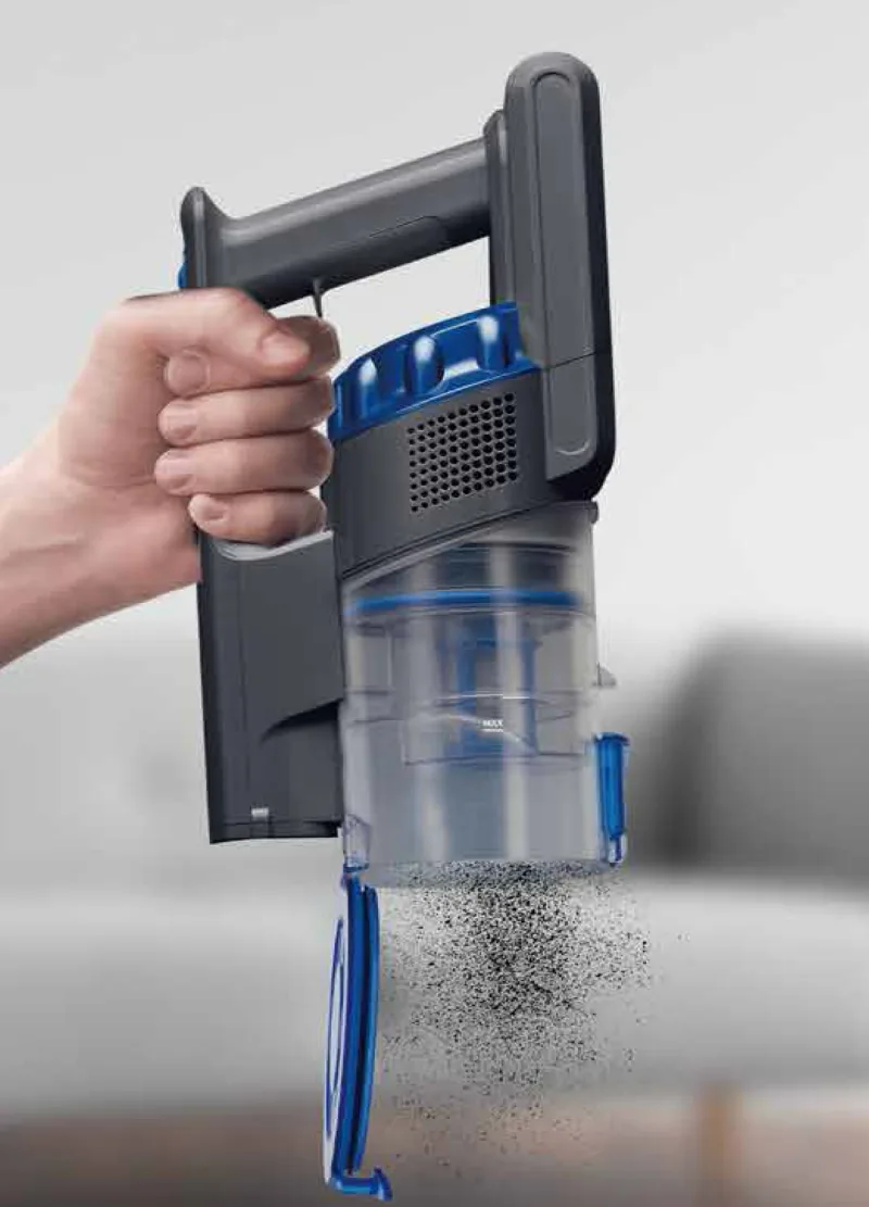 Aspirateur balai sans fil, filtre inox, 80 000 tr/min - SOLAC