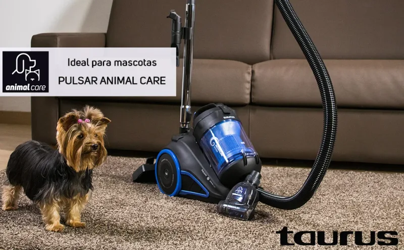 Aspirateur traîneau avec accessoire poils d'animaux - TAURUS
