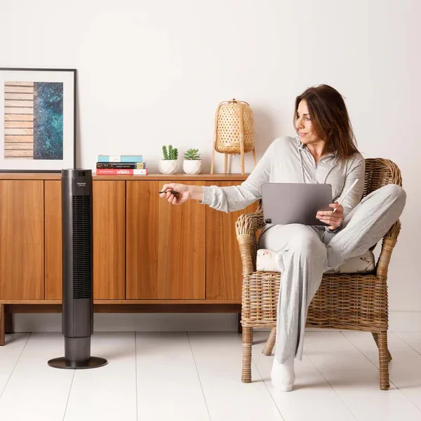 Ventilateur colonne Babel II numérique avec télécommande - TAURUS