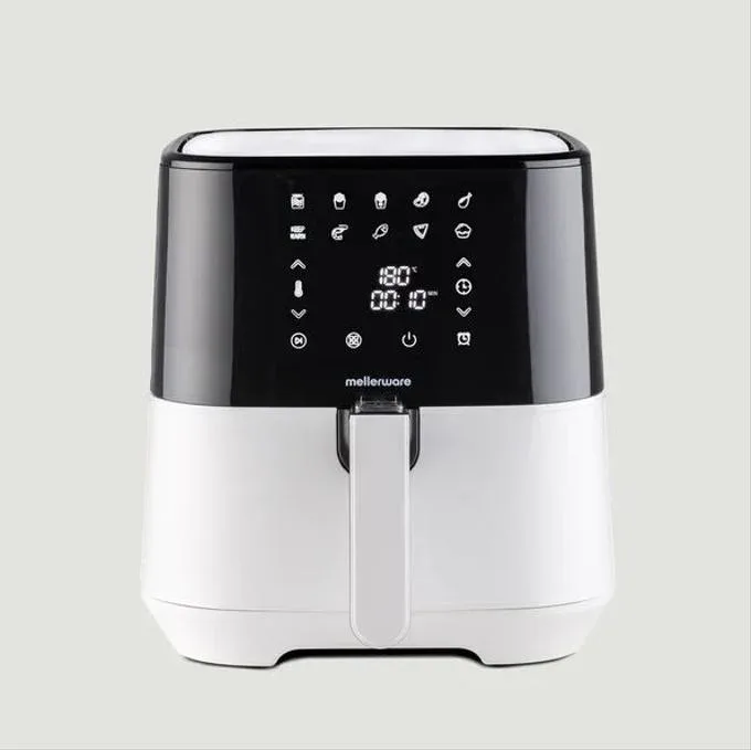 Friteuse à air sans huile 5,5L avec 10 programmes - MELLERWARE
