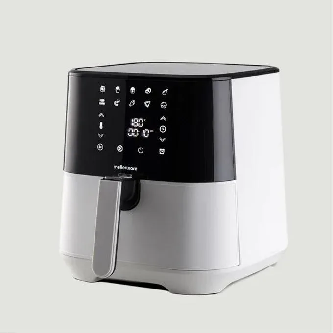 Friteuse à air sans huile 5,5L avec 10 programmes - MELLERWARE