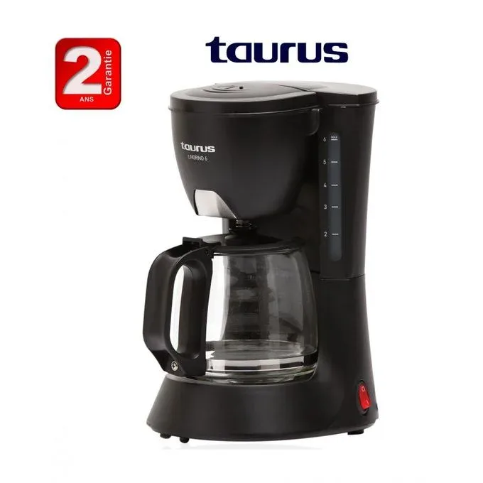 Cafetière filtre Verona Legend 12 tasses noire - TAURUS