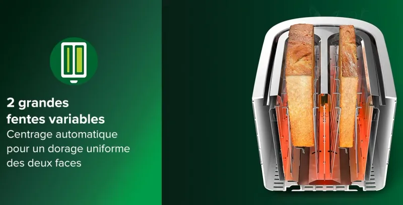 Grille-pain électrique pour toasts, cakes et viennoiseries - TAURUS